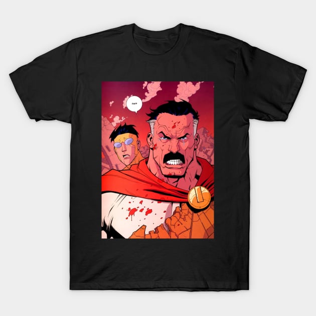 omniman superdad T-Shirt by super villain